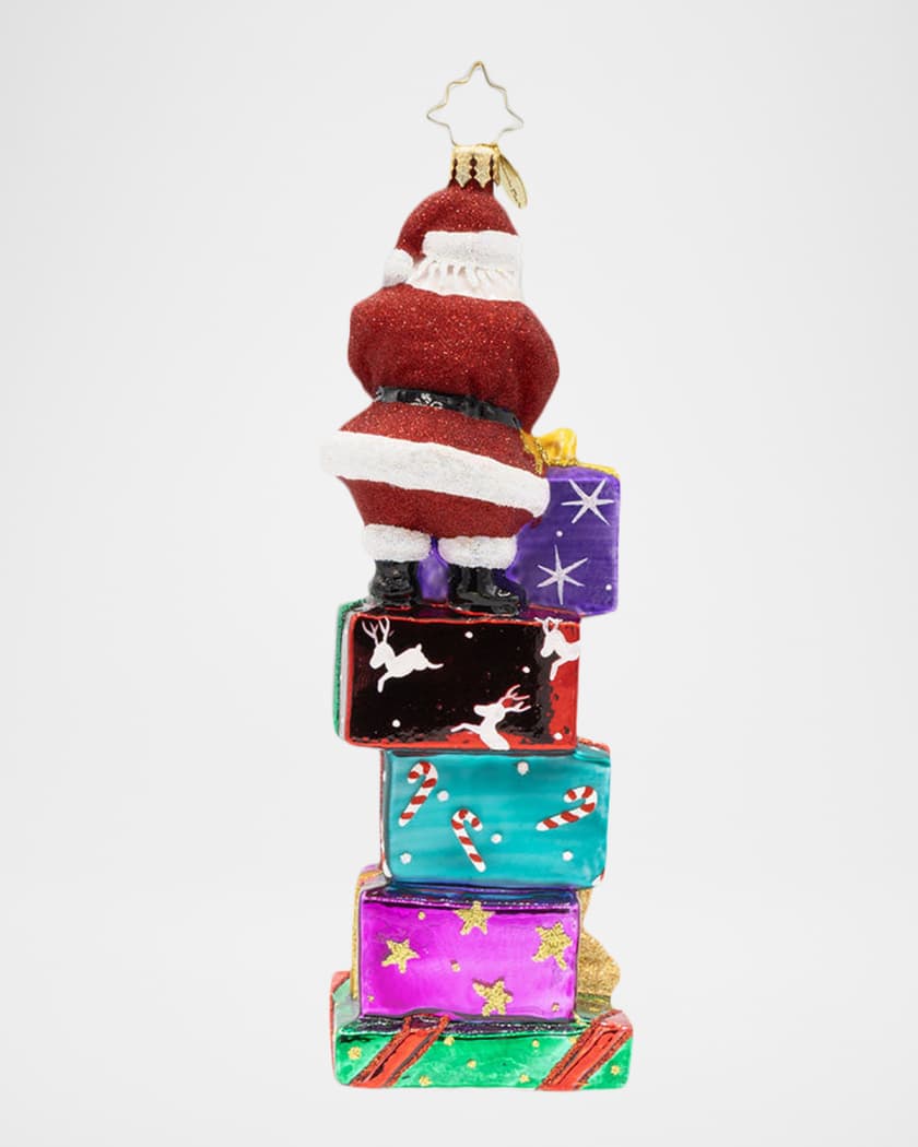 Christopher Radko 2026 Stacking Up the Years Christmas Ornament