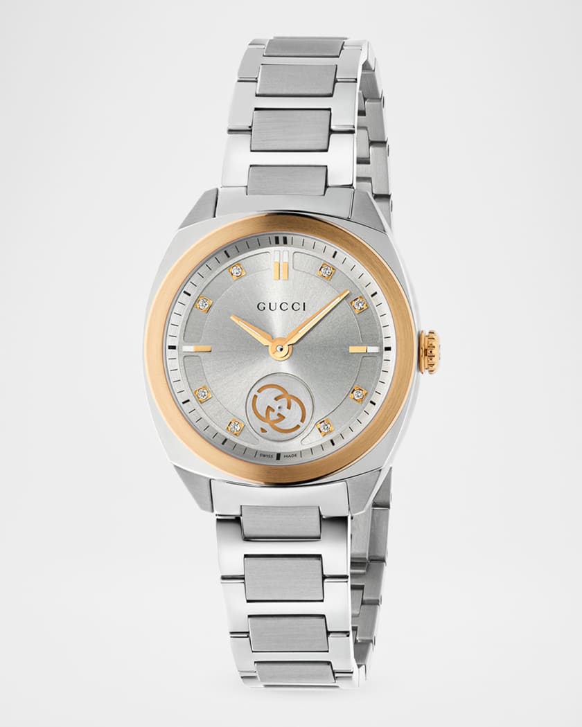Gucci Gucci Interlocking 29mm Watch with Diamonds | Neiman Marcus