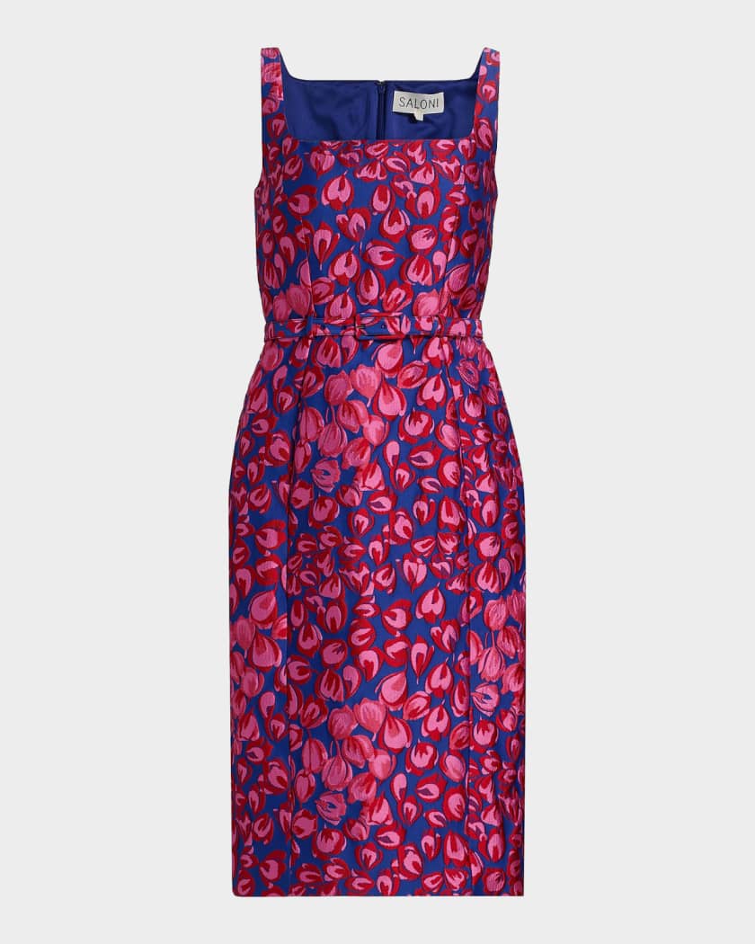 Wolford Bora Tulip Jacquard Knee-Length Dress | Neiman Marcus