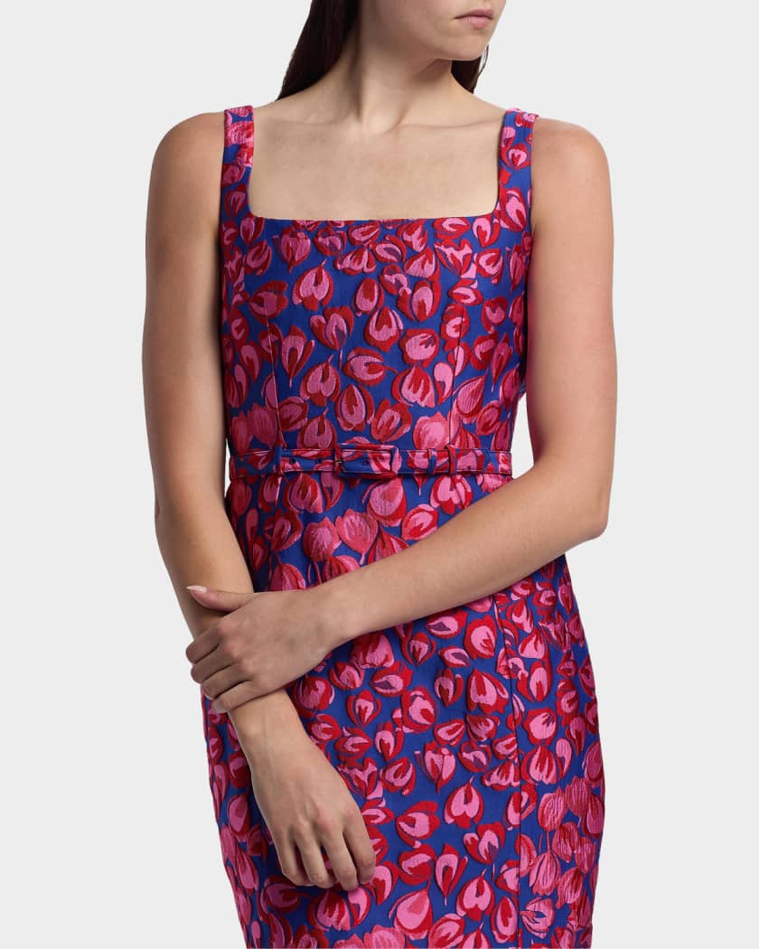 Wolford Bora Tulip Jacquard Knee-Length Dress | Neiman Marcus