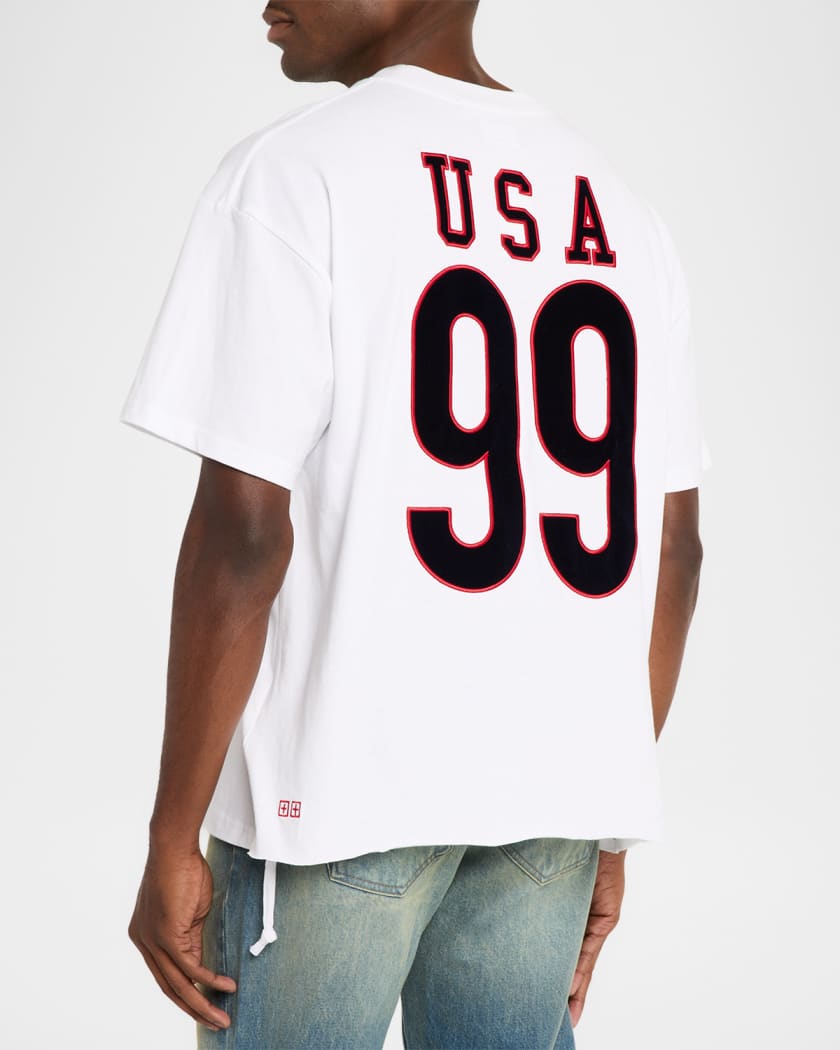 Ksubi USA Ekcess Crewneck T-Shirt | Neiman Marcus