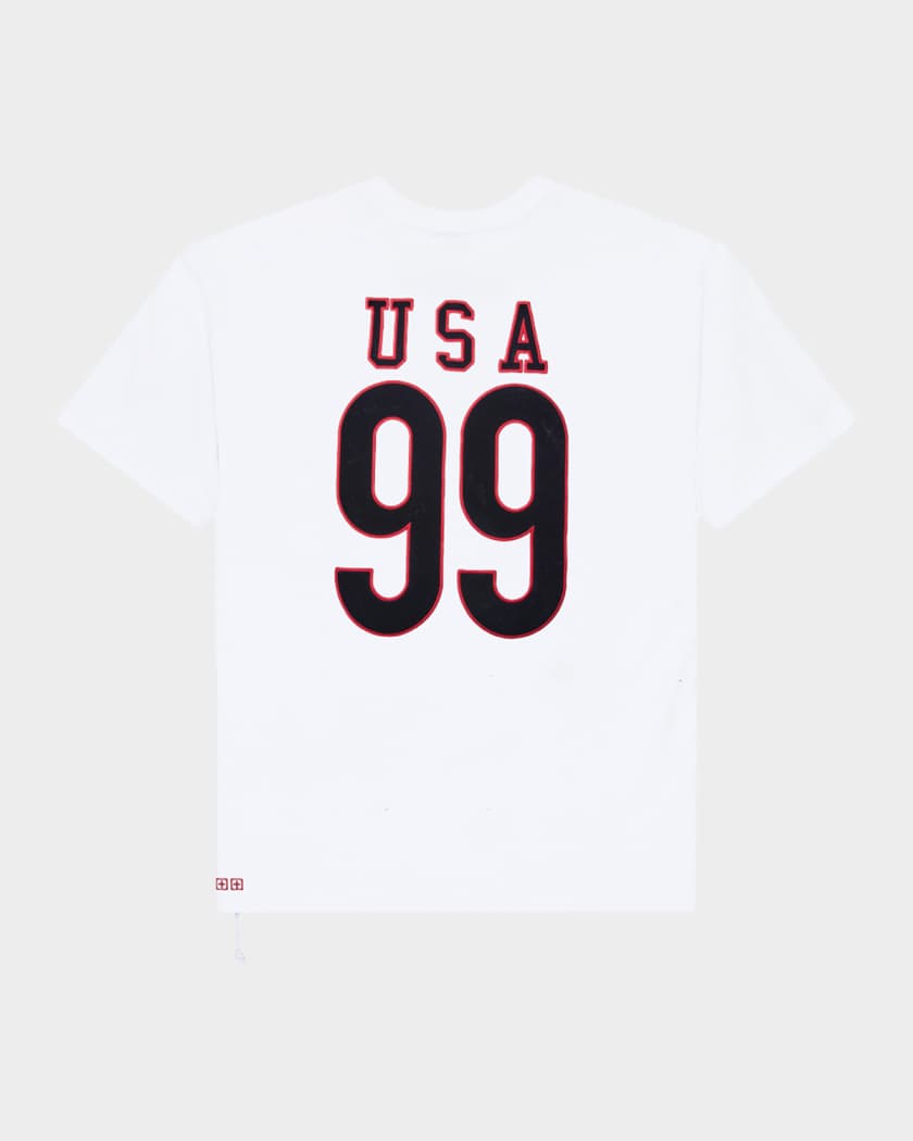 Ksubi USA Ekcess Crewneck T-Shirt | Neiman Marcus