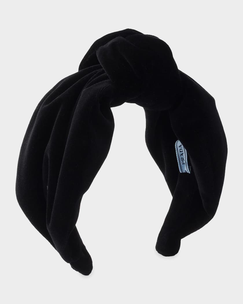 Prada Velvet Headband | Neiman Marcus