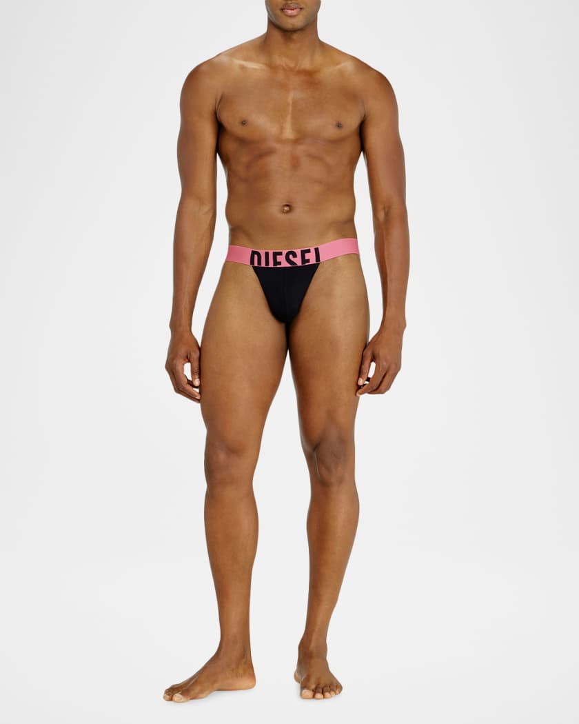 Diesel Men's Fritz D-Pop 3-Pack Jockstrap Set | Neiman Marcus