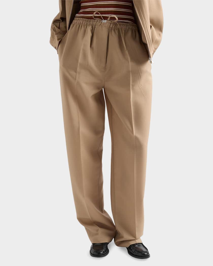 Prada Light Mohair Pants | Neiman Marcus
