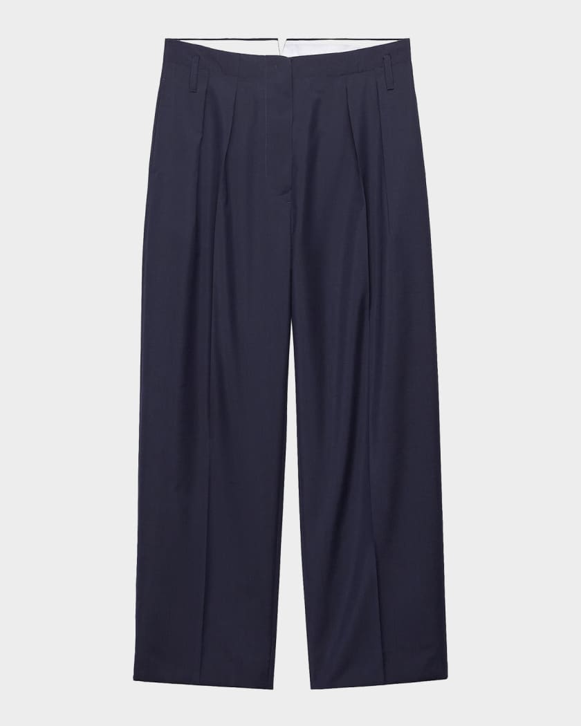 パンツ Prada Mohair wool pants size 44 Prada Light Mohair Pants | Neiman Marcus