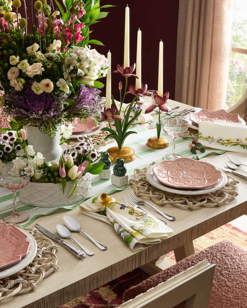 Berry & Thread Dinner Plate - Whitewash
