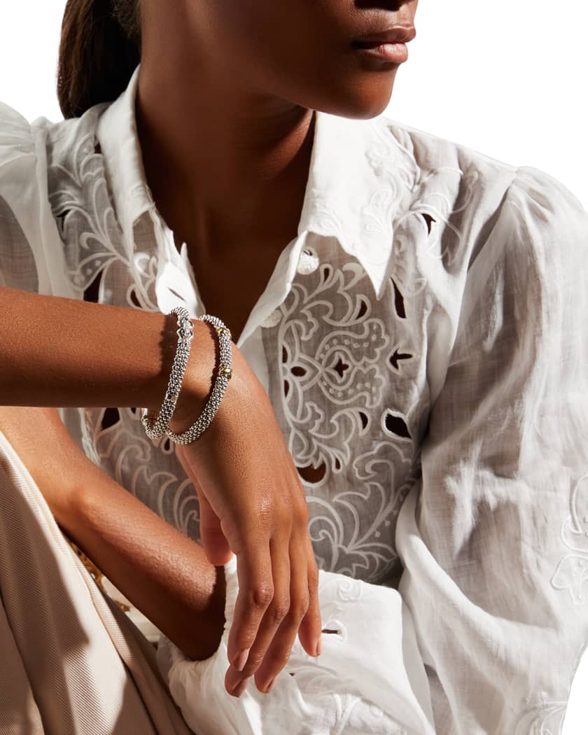 Lagos derby silver link bracelet cheap