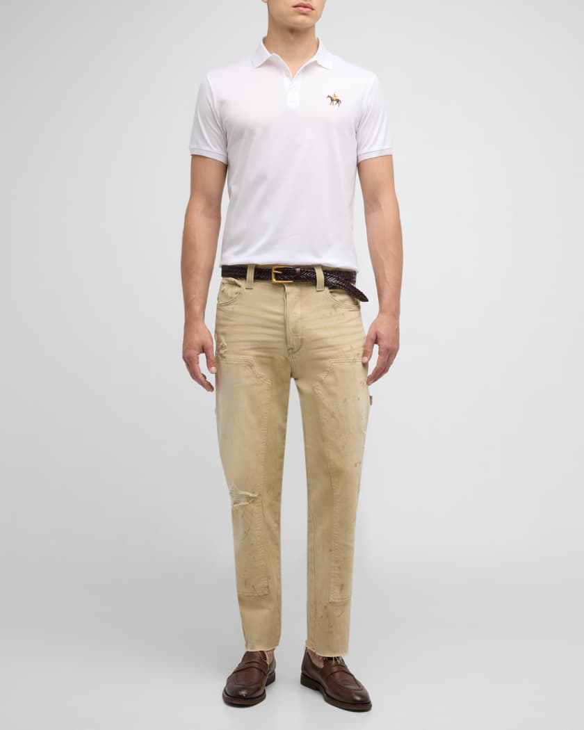 Men s Custom Slim Fit Pique Polo Shirt