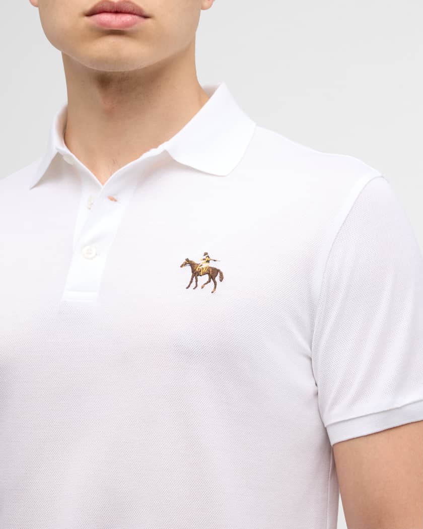 Ralph Lauren Purple Label Men's Logo-Embroidered Polo Shirt