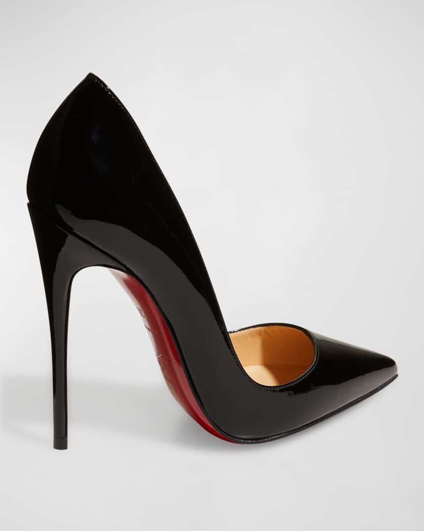 Christian Louboutin So Kate Patent Pointed Toe Red Sole Pump