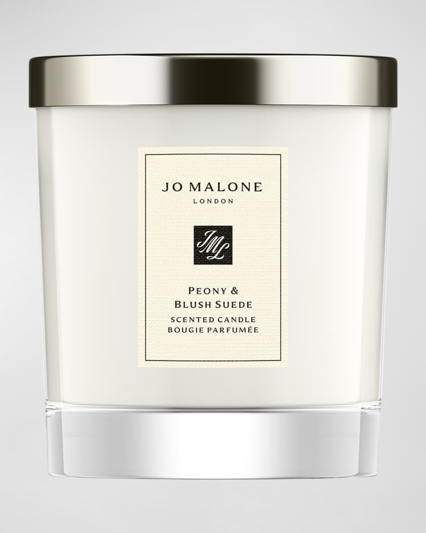Peony & Blush Suede Scented Candle