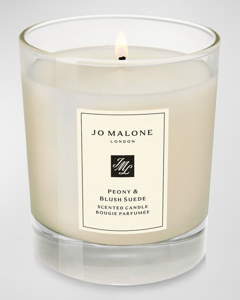 Peony & Blush Suede Scented Candle
