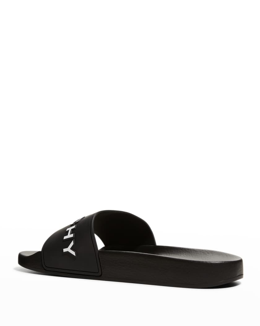 Logo Rubber Sandal Slide