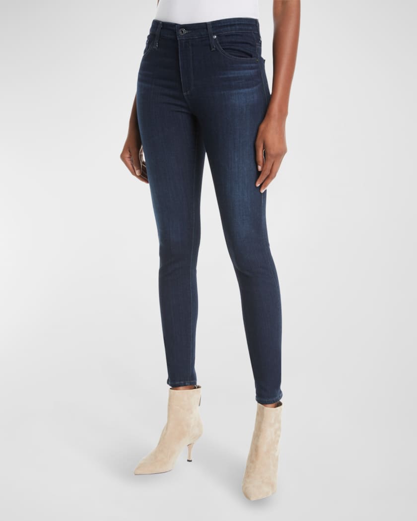 AG Jeans The Farrah High-Rise Skinny Jeans | Neiman Marcus