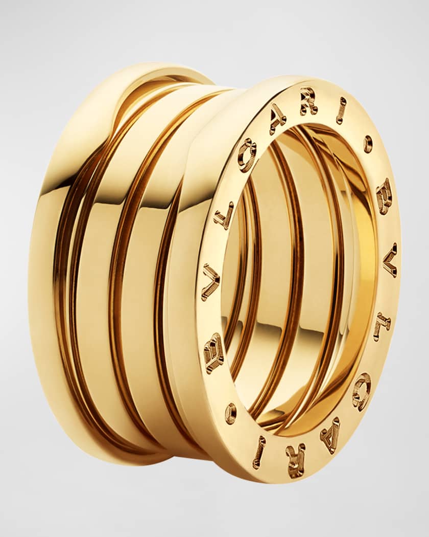 B.Zero1 18k Gold 4-Band Ring, EU 59 / US 8.75