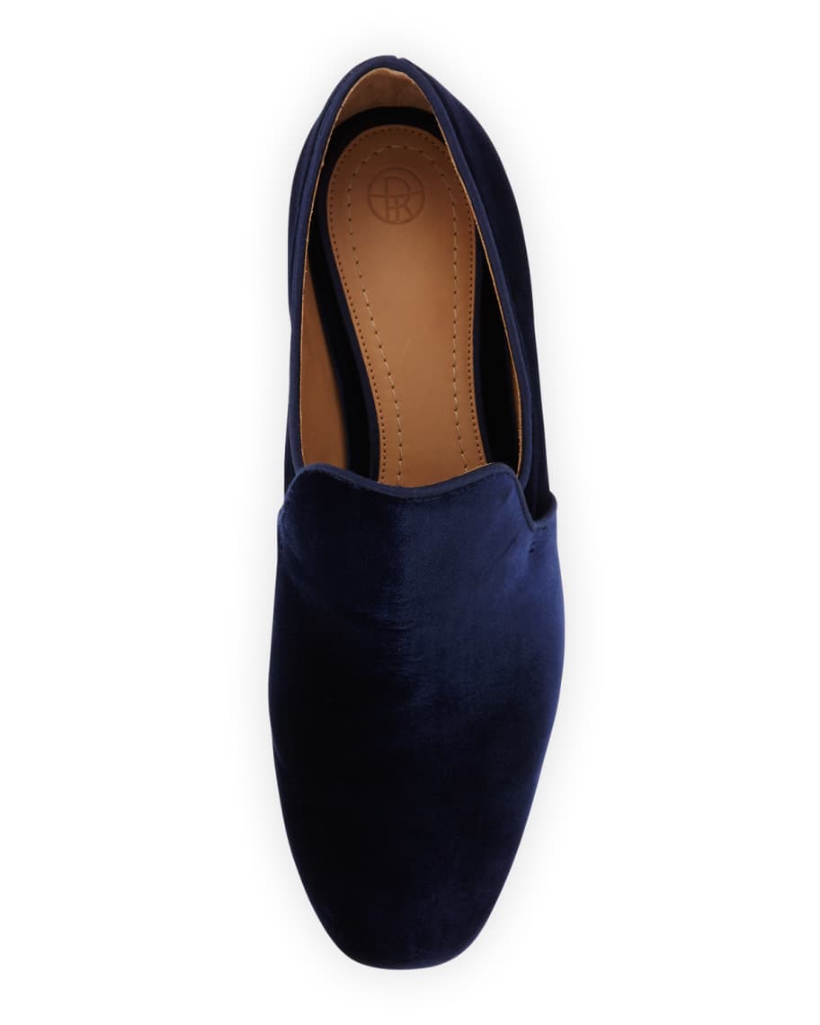 THE ROW Alys Leather Slipper Flat Neiman Marcus