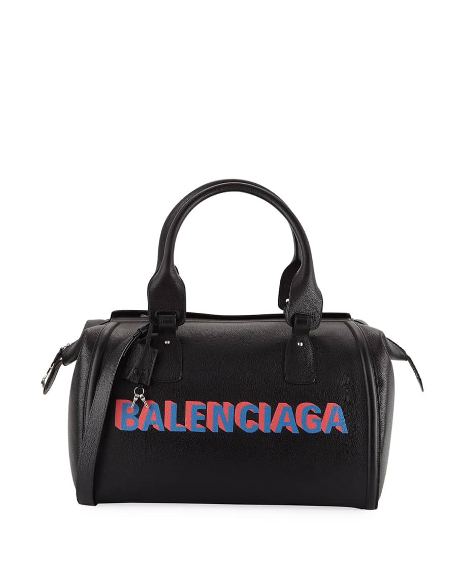 Balenciaga Men's Monday Bowling Duffel Bag | Neiman Marcus