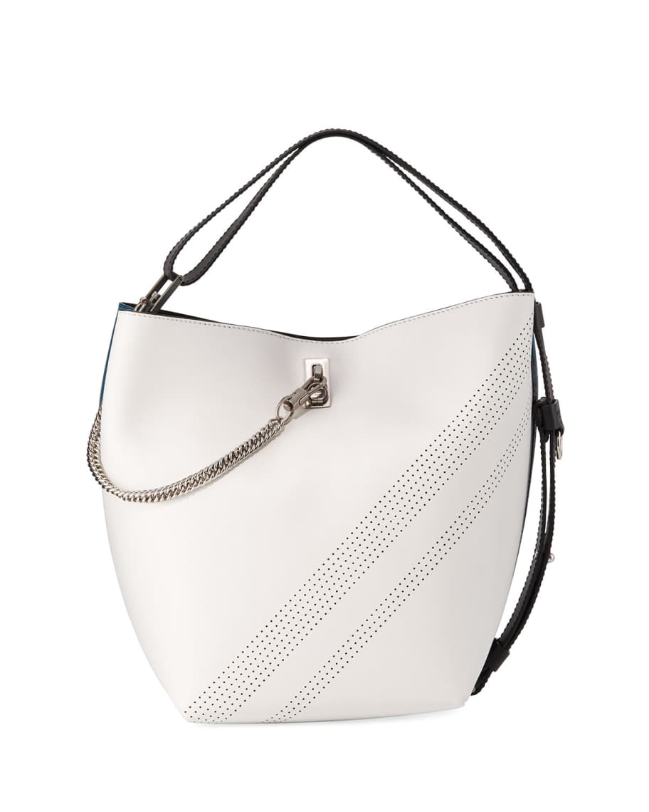Givenchy gv medium leather bucket bag online