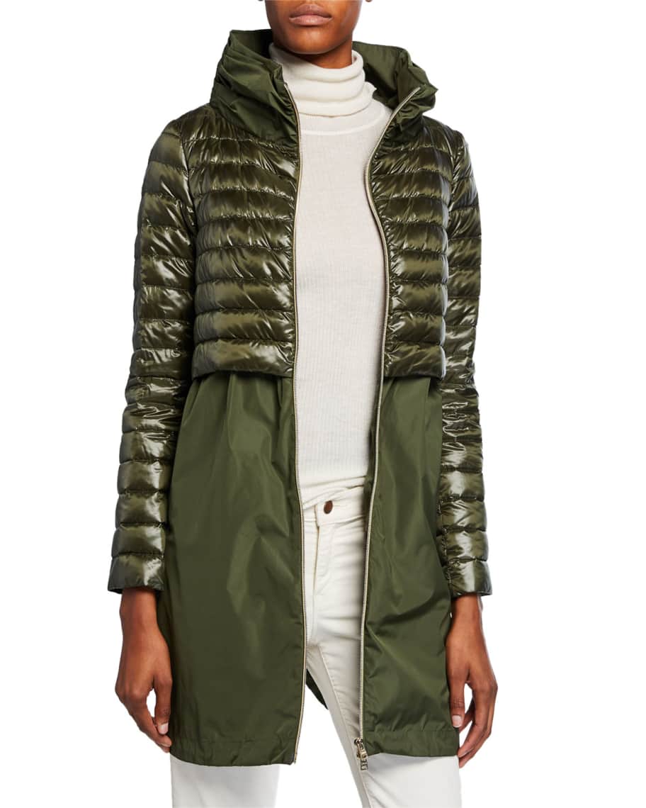 Herno mixed hotsell media coat