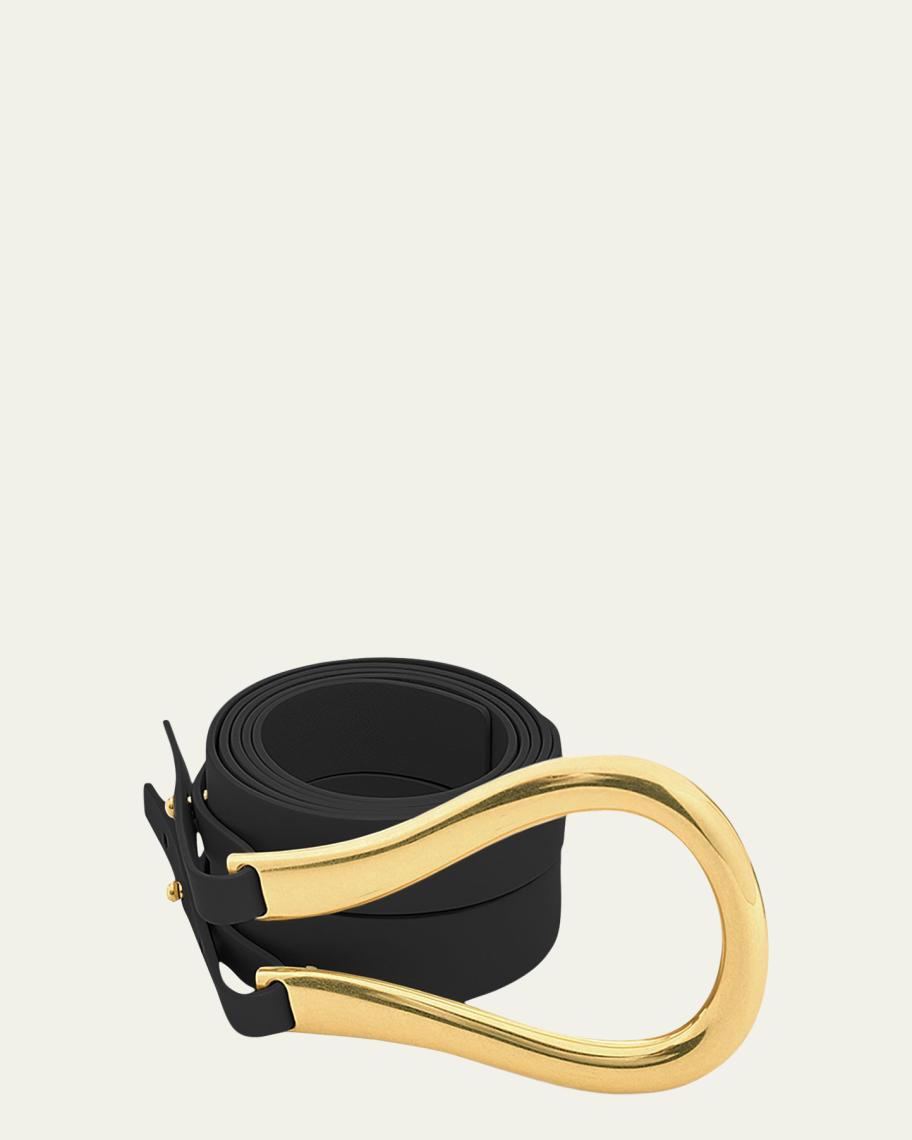 BV Horseshoe double strap belt Bottega Veneta | Accessories | Bv Horseshoe Double Strap  main image 2