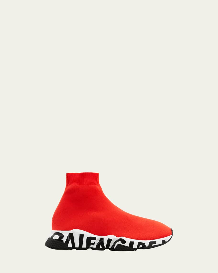 Balenciaga Runner Sneaker 'Graffiti - Black Red