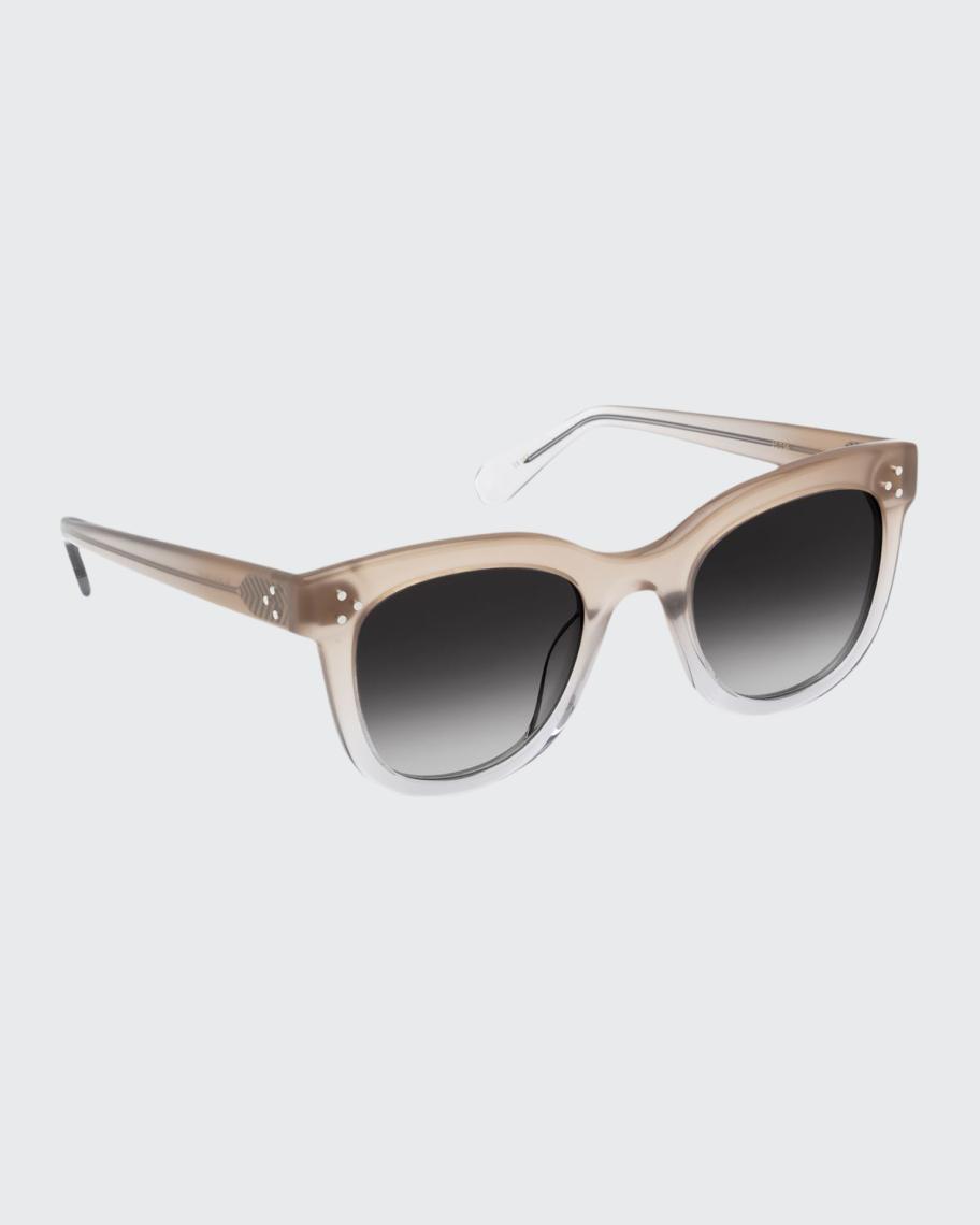 KREWE Jena Cat-Eye Transparent Acetate Sunglasses | Neiman  display picture 1
