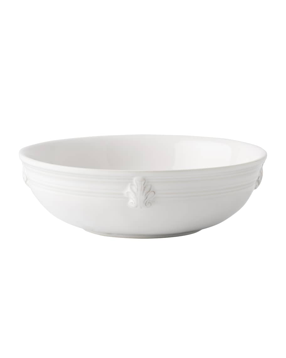 Juliska Acanthus Whitewash Coupe Bowl Neiman Marcus