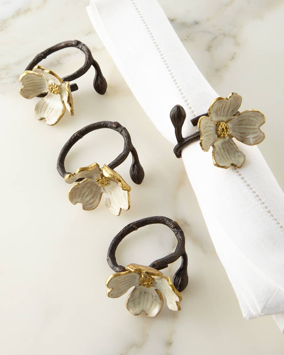 Michael aram napkin rings on sale