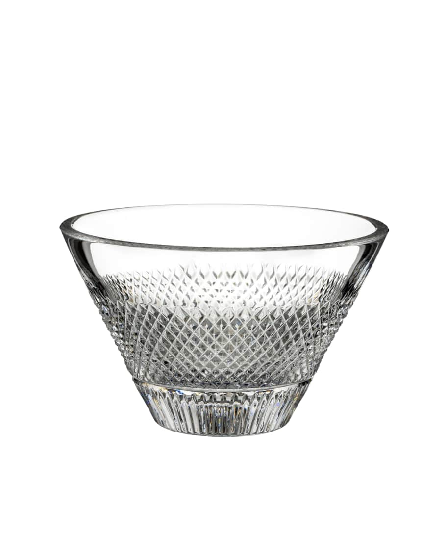 Waterford Crystal Diamond Line Nut Bowl 5" Neiman Marcus