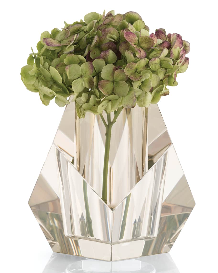 Gemma Crystal Vase Neiman Marcus