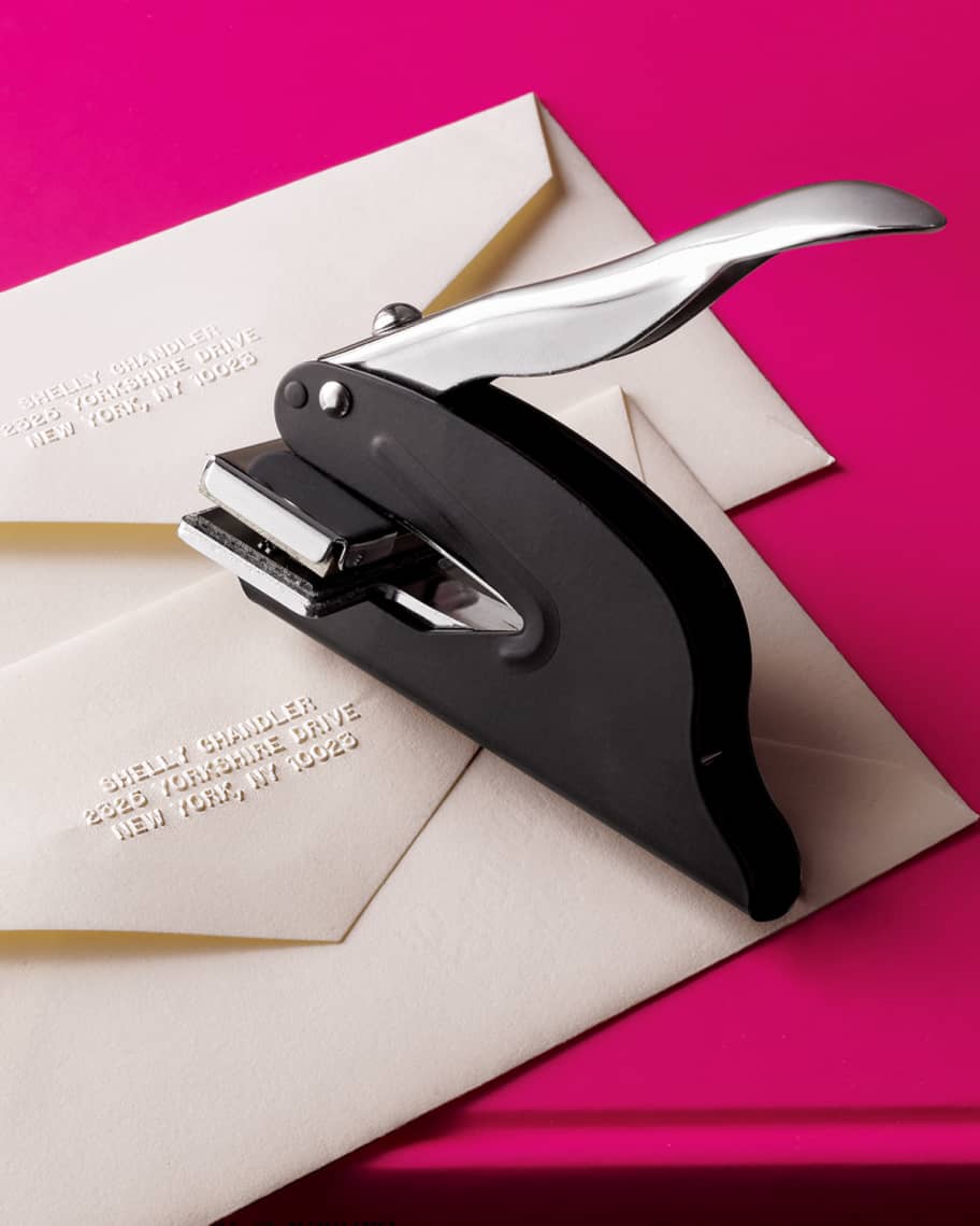 Oraton Rubber Stamps Address Embosser | Neiman Marcus