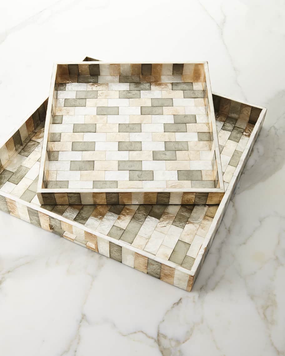 Oversized Trays, Set of 2 Neiman Marcus