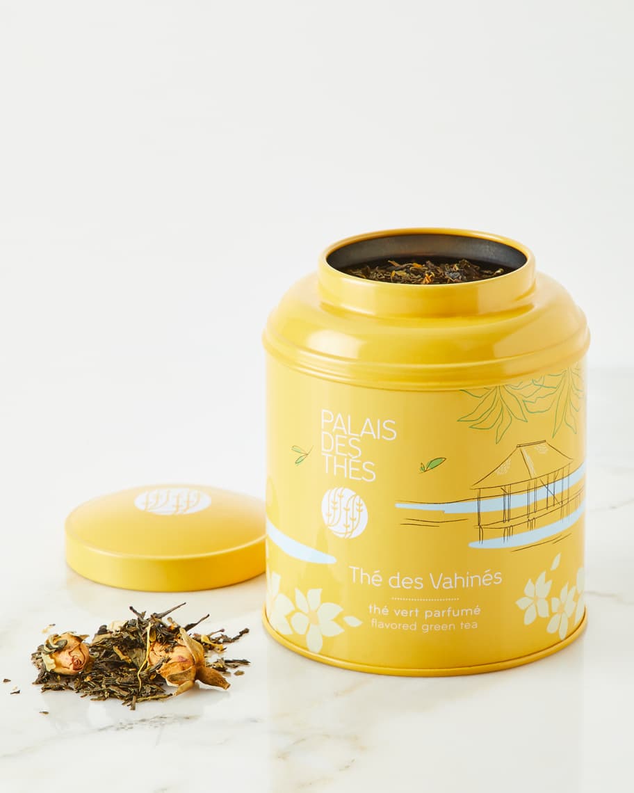 Palais des Thes The des Vahines Tea Green Tea Vanilla, Almond, Rose