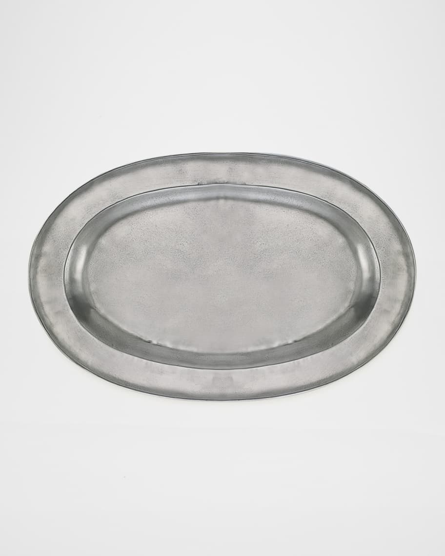 Match Antiqued Oval Platter