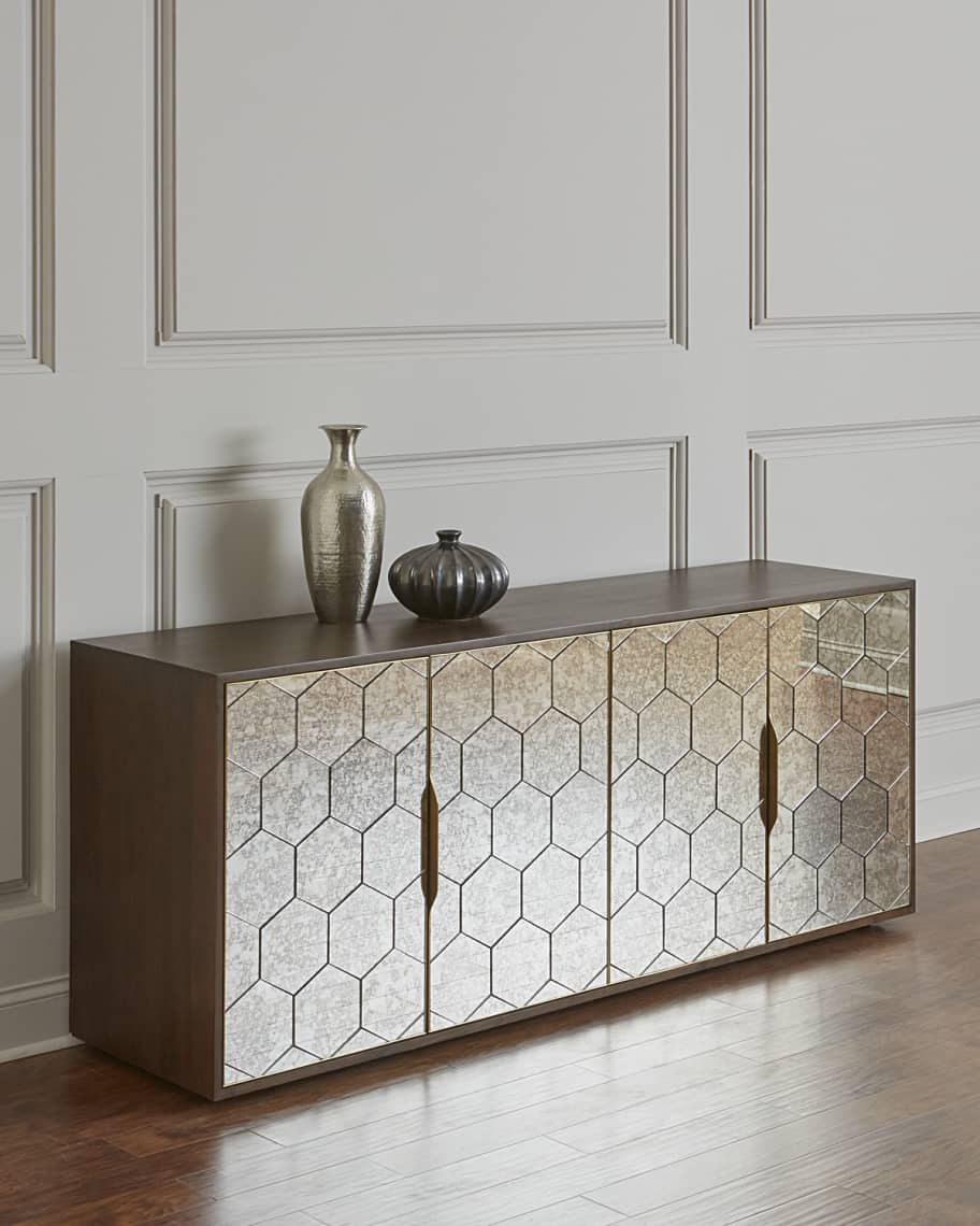Four Hands Ilsa Mirrored Console Neiman Marcus