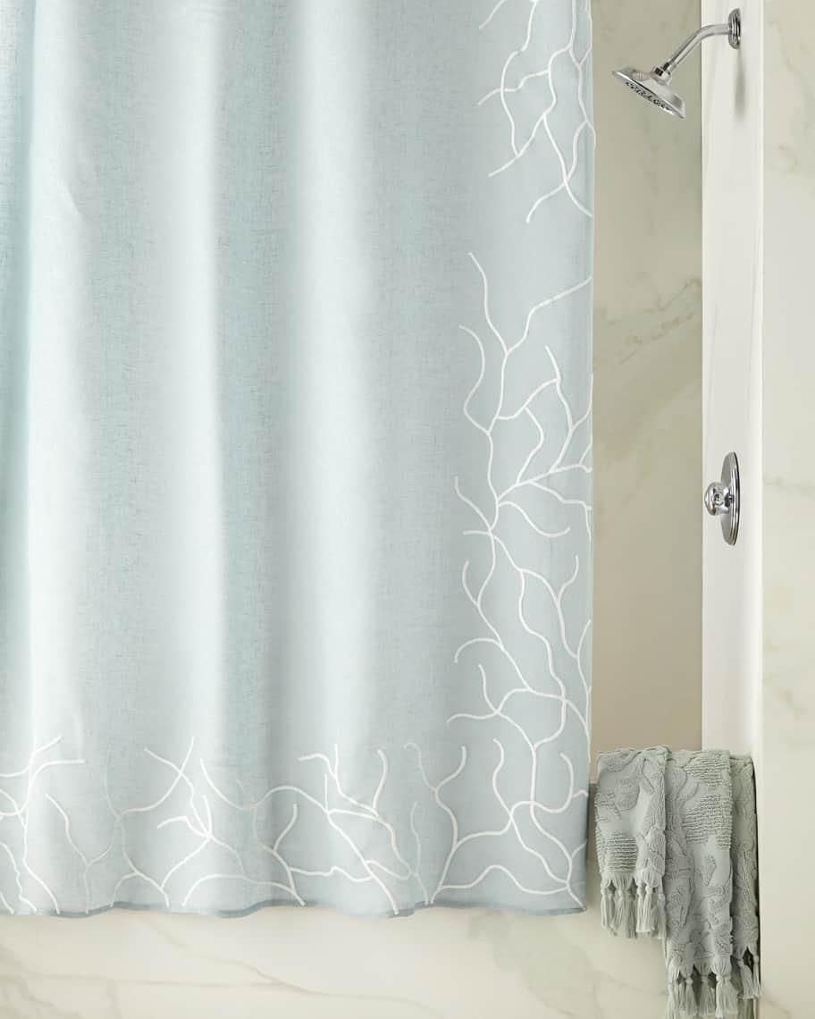 Michael Aram Ocean Reef Shower Curtain Neiman Marcus