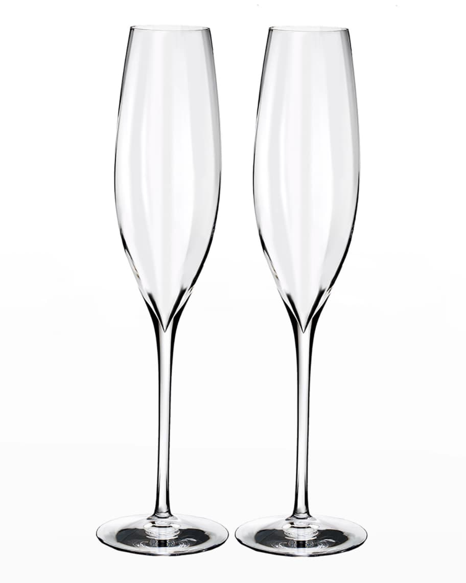 Waterford Crystal Winter Wonders Champagne Flutes, Set of 6