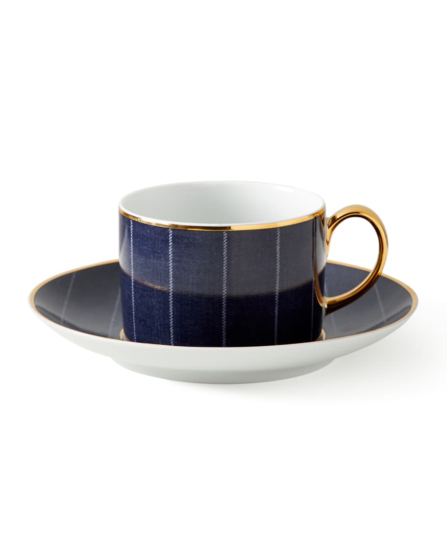 Ralph Lauren Home Ascot Tea Cup and Saucer | Neiman Marcus