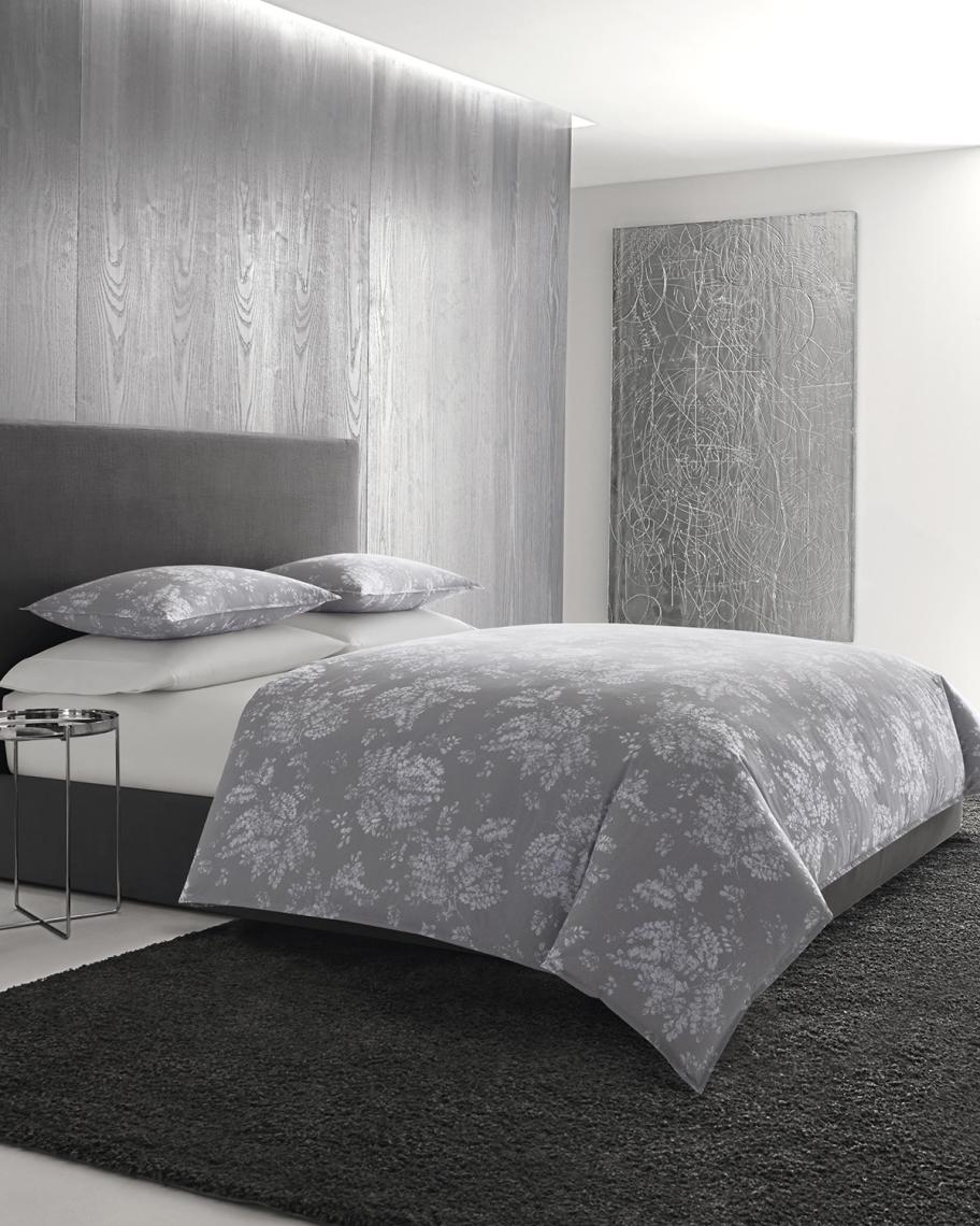 Vera Wang Transparent Leaves Comforter Set, King | Neiman Marcus