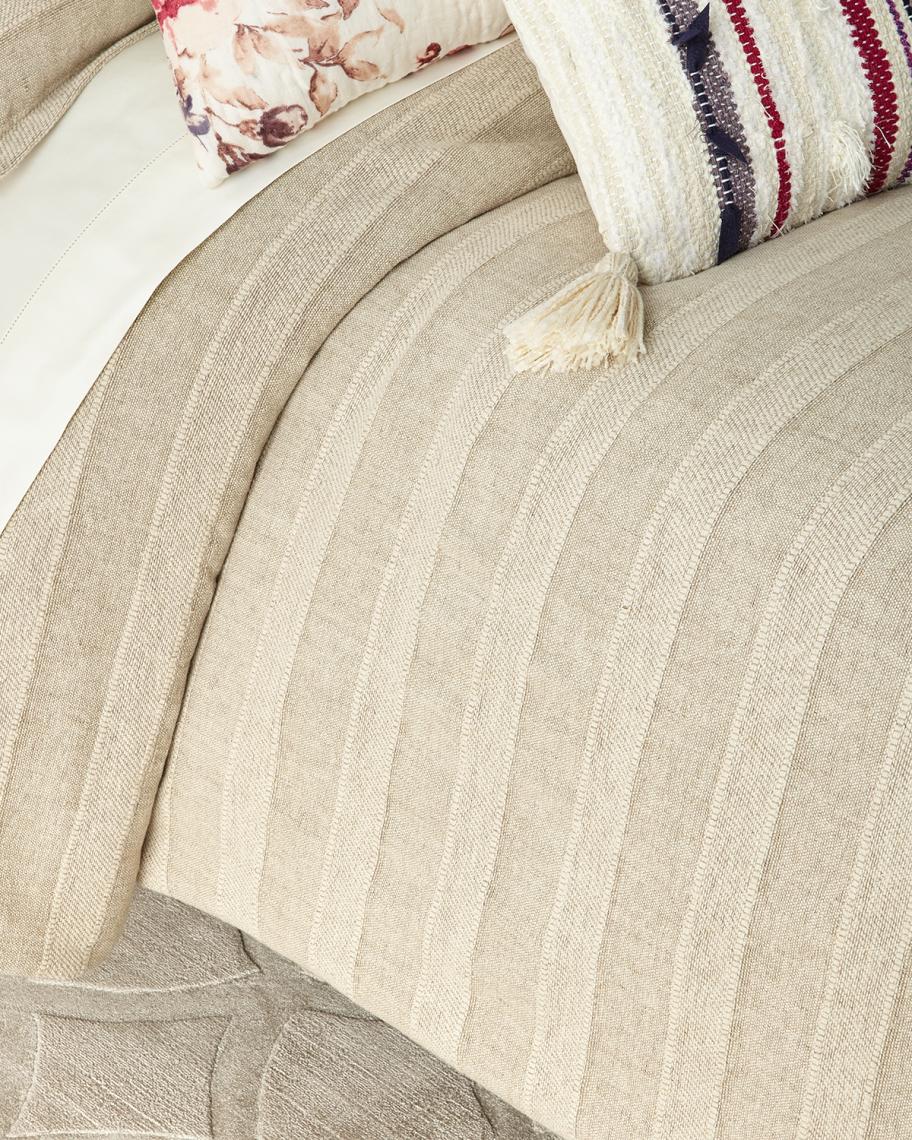 Amity Home Rugby Duvet, King | Neiman Marcus