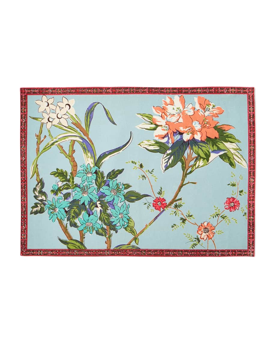Handprint Corsica Sky Placemats, Set of 4 Neiman Marcus