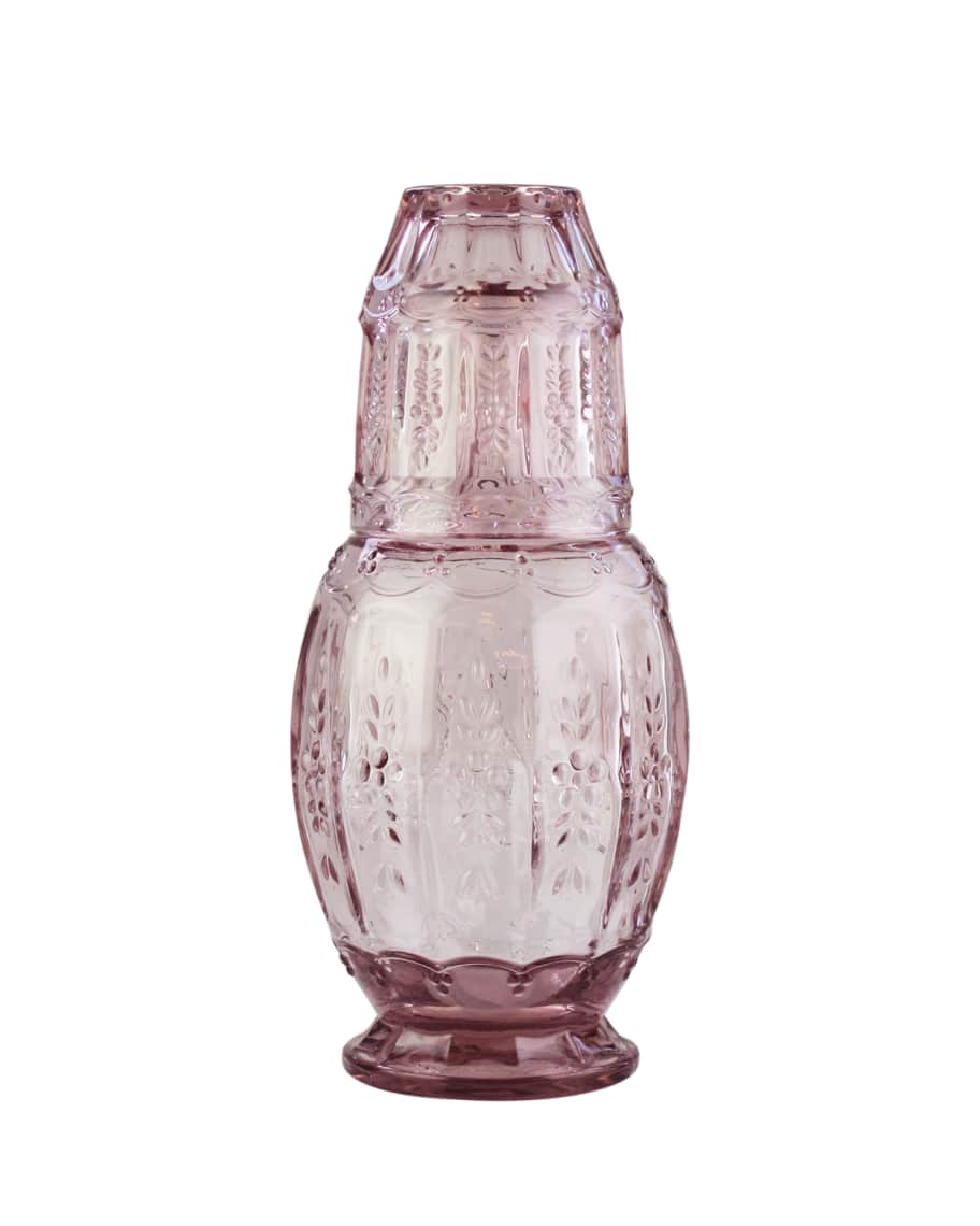 Jay Companies Geometric Gold Carafe Set 37.2 Oz.