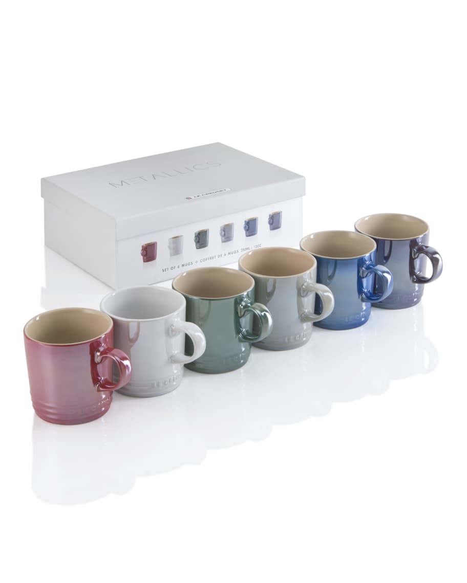 Le Creuset Assorted Coffee Mugs, Set of 6 Neiman Marcus