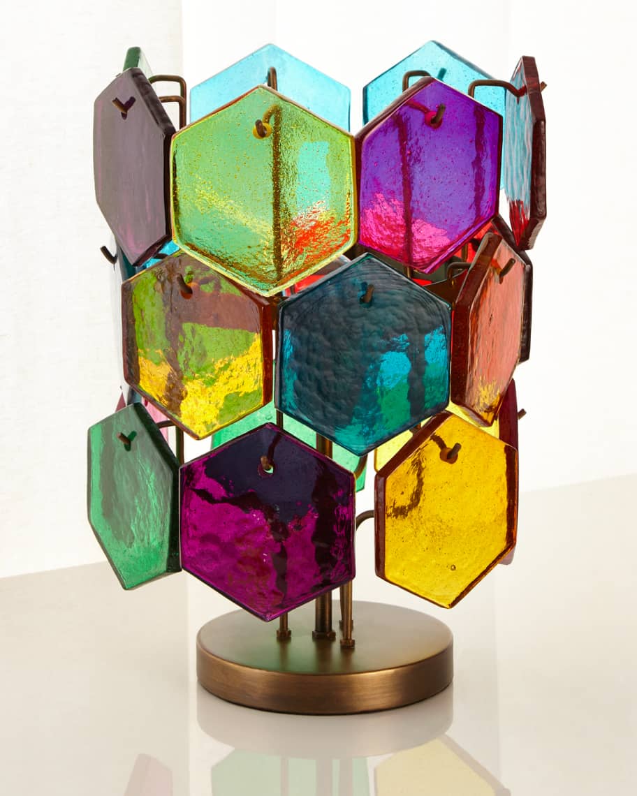 MacKenzieChilds Kaleidoscope Table Lamp Neiman Marcus