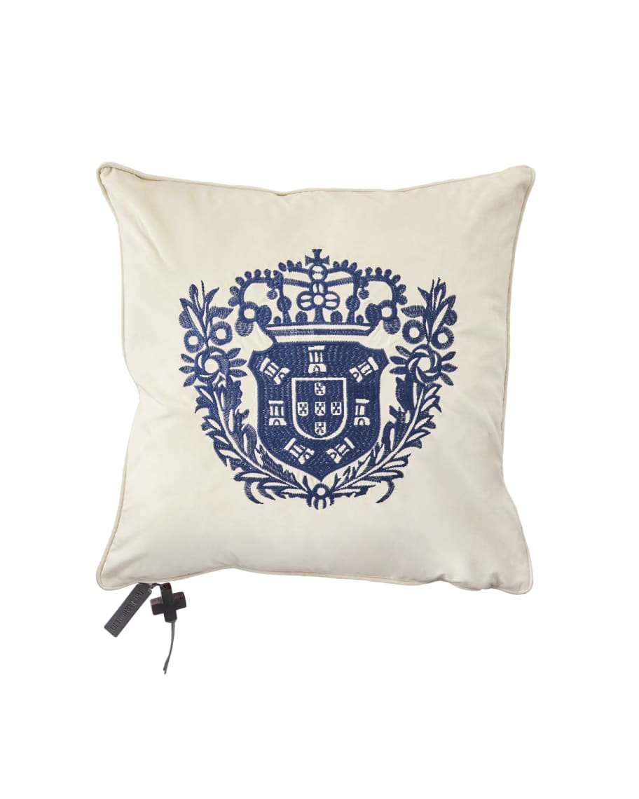 Jan Barboglio El Escudo Pillow Neiman Marcus