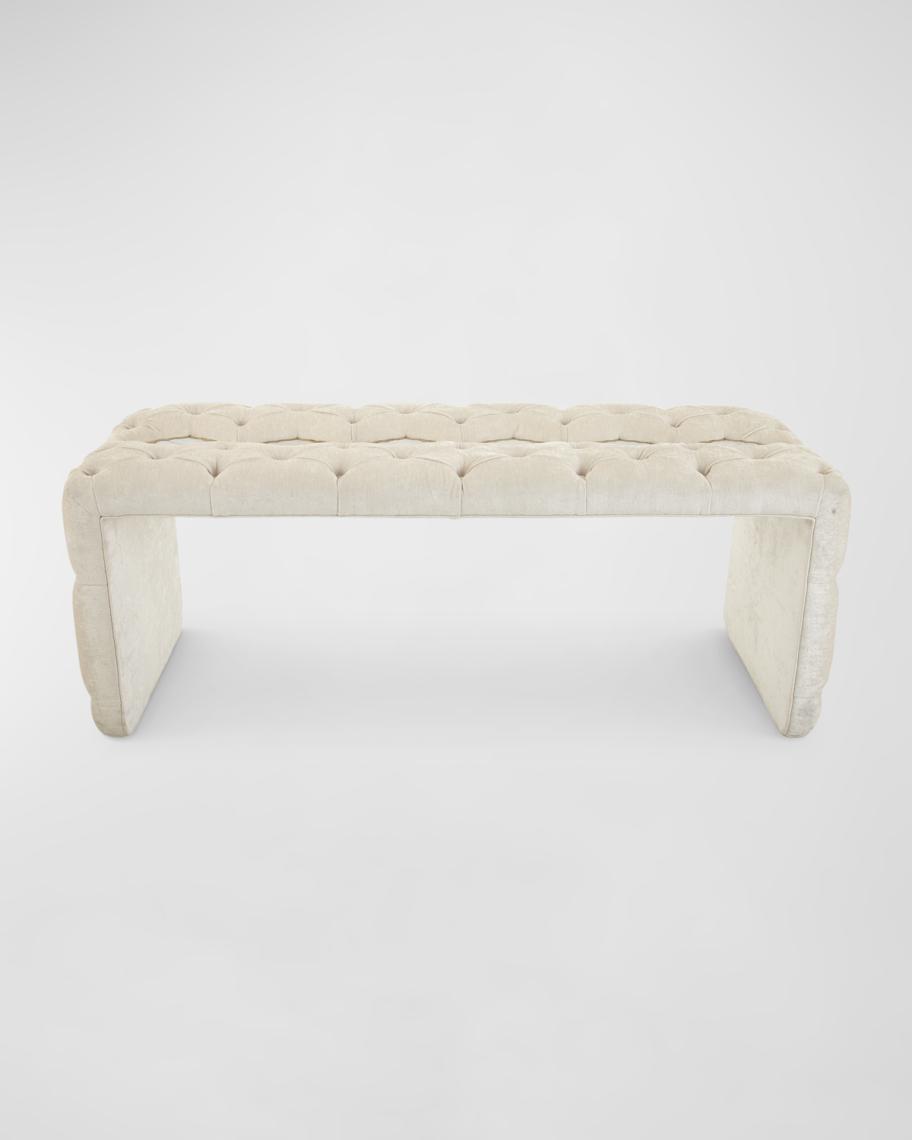 Haute House Elisa Marble Inlay Bench 51