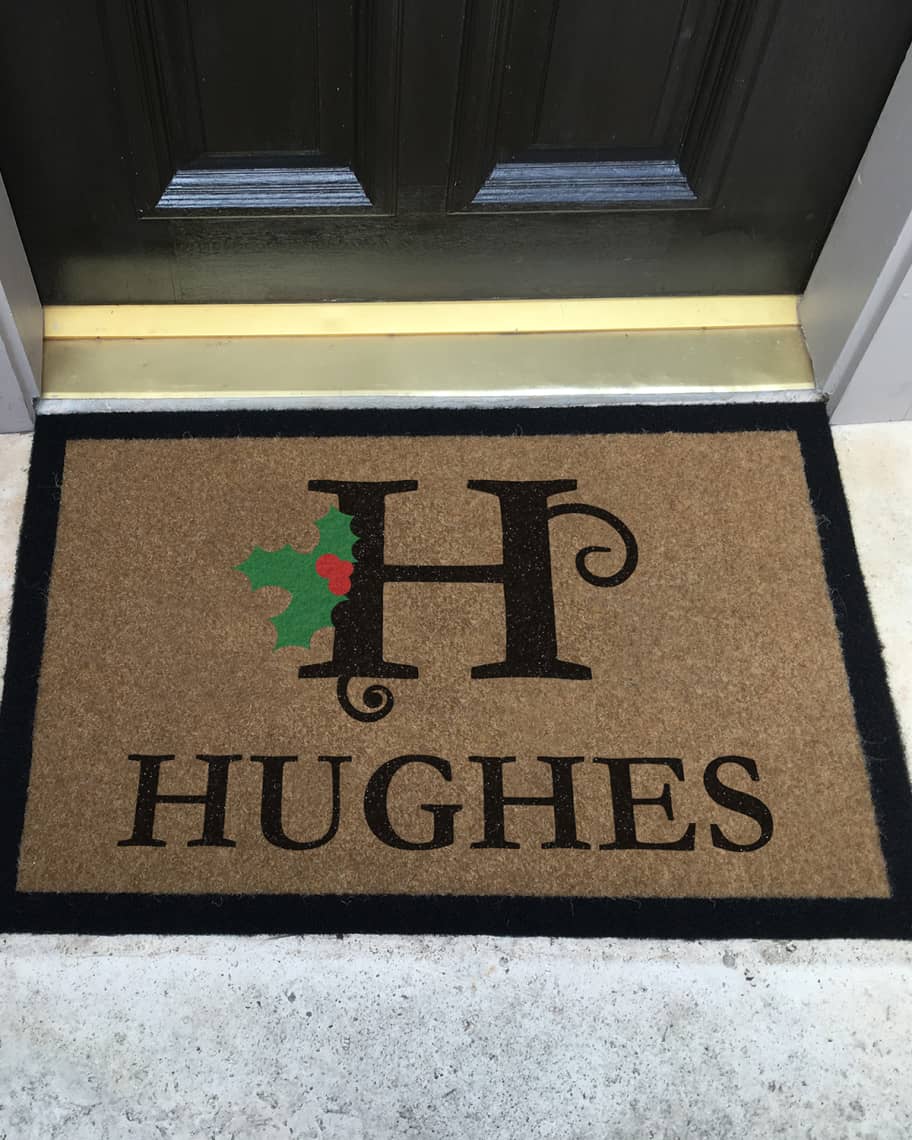 Infinity Custom Doormat, 2' x 3' Neiman Marcus