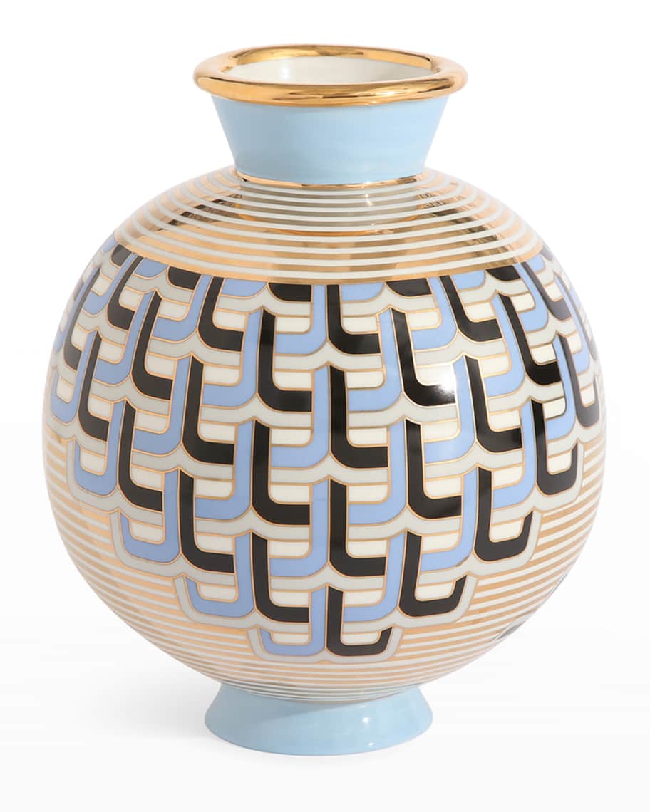 Jonathan Adler Versailles Round Vase Neiman Marcus