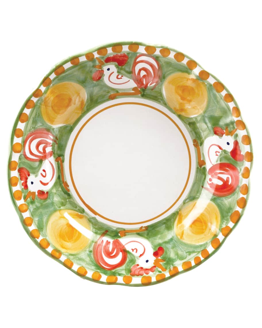 Vietri Gallina Salad Plate